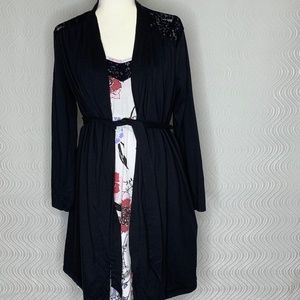 Motherhood Maternity Nursing Gown & Robe Medium